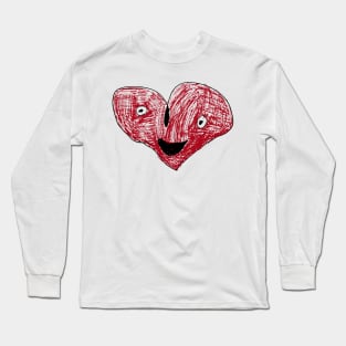 Happy Heart Long Sleeve T-Shirt